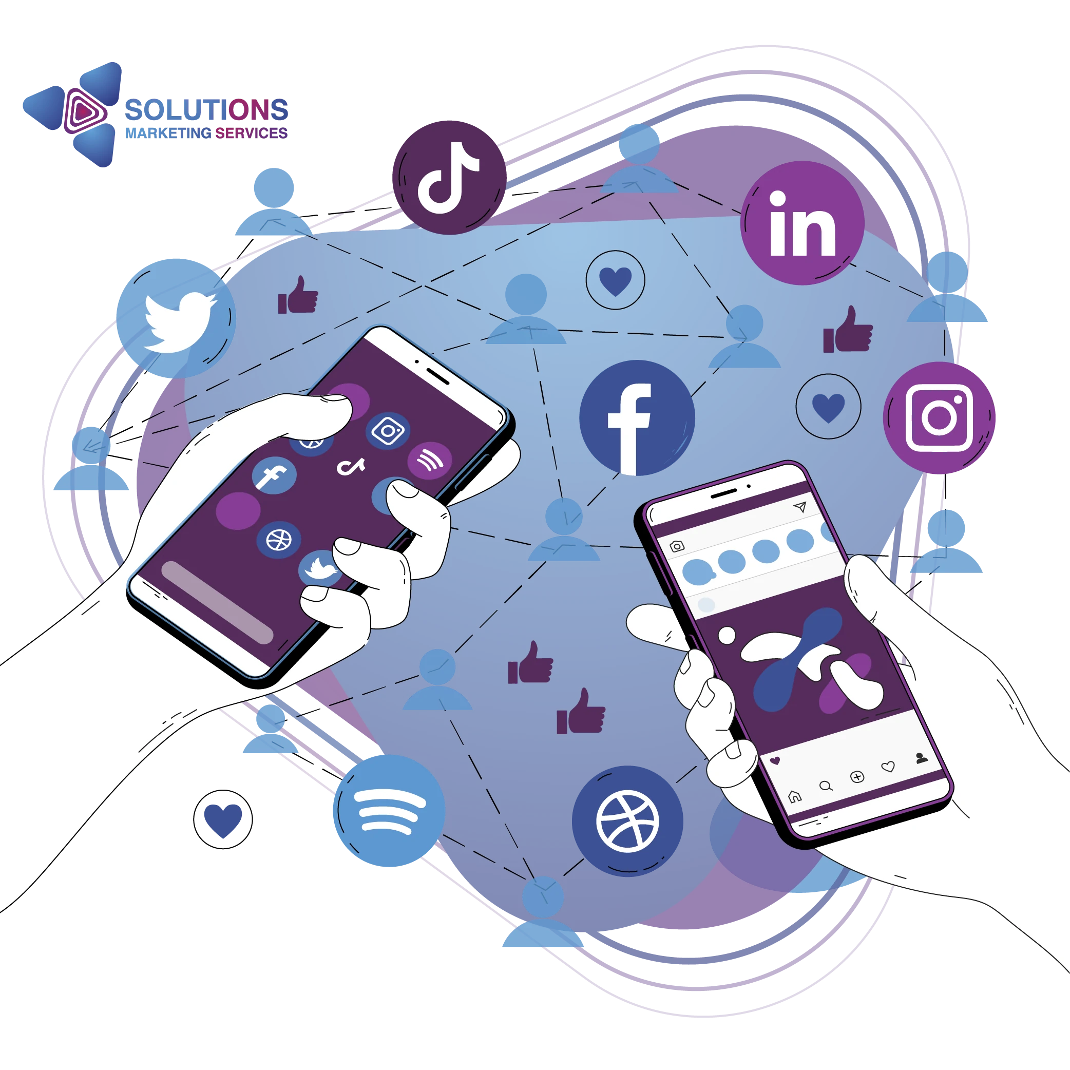 إدارة حسابات المشاهير 